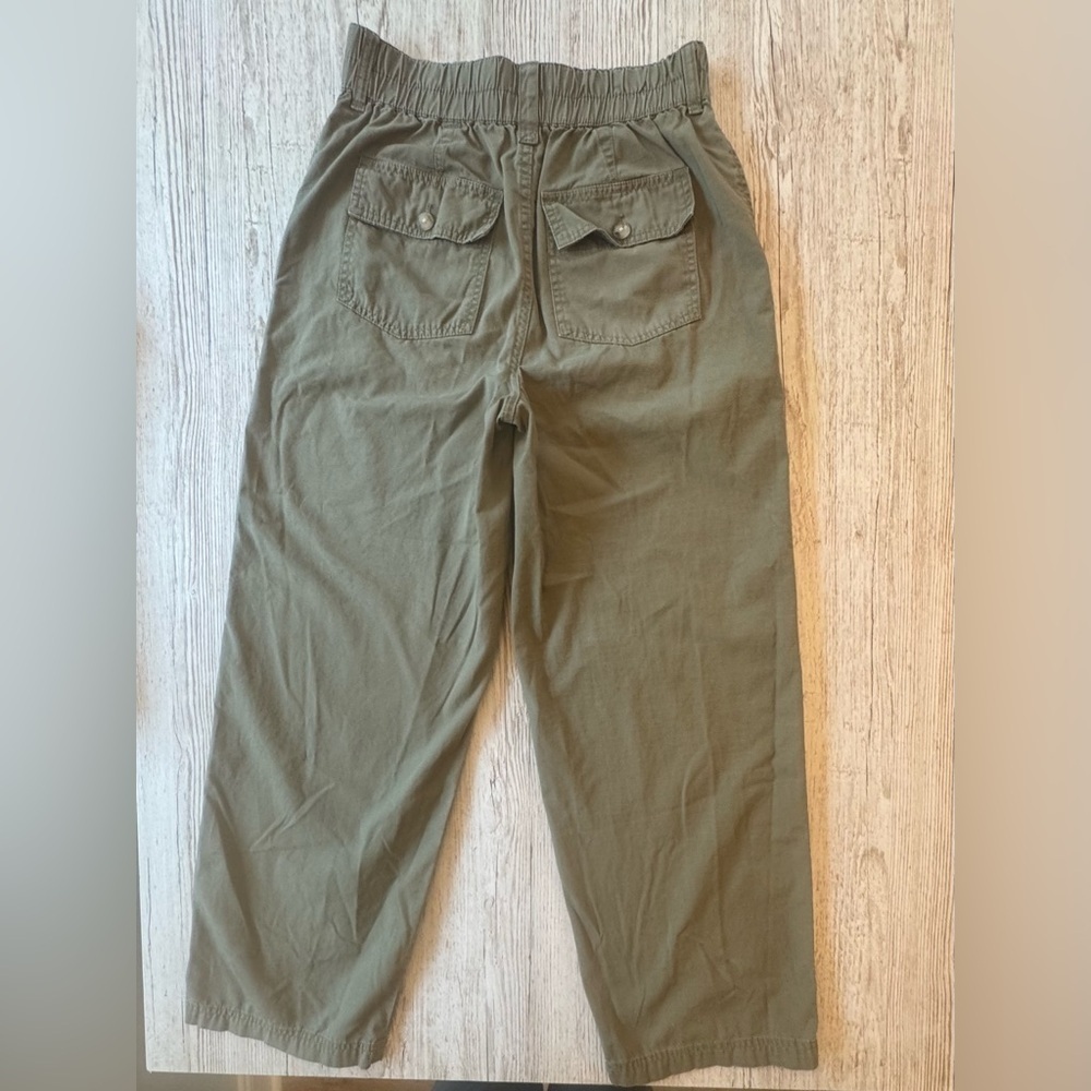 Madewell Cotton Ripstop Pull-On Straight Leg Cargo Pants S - Picture 5 of 12